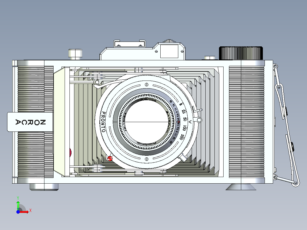 相机、摄像头(41)前视图