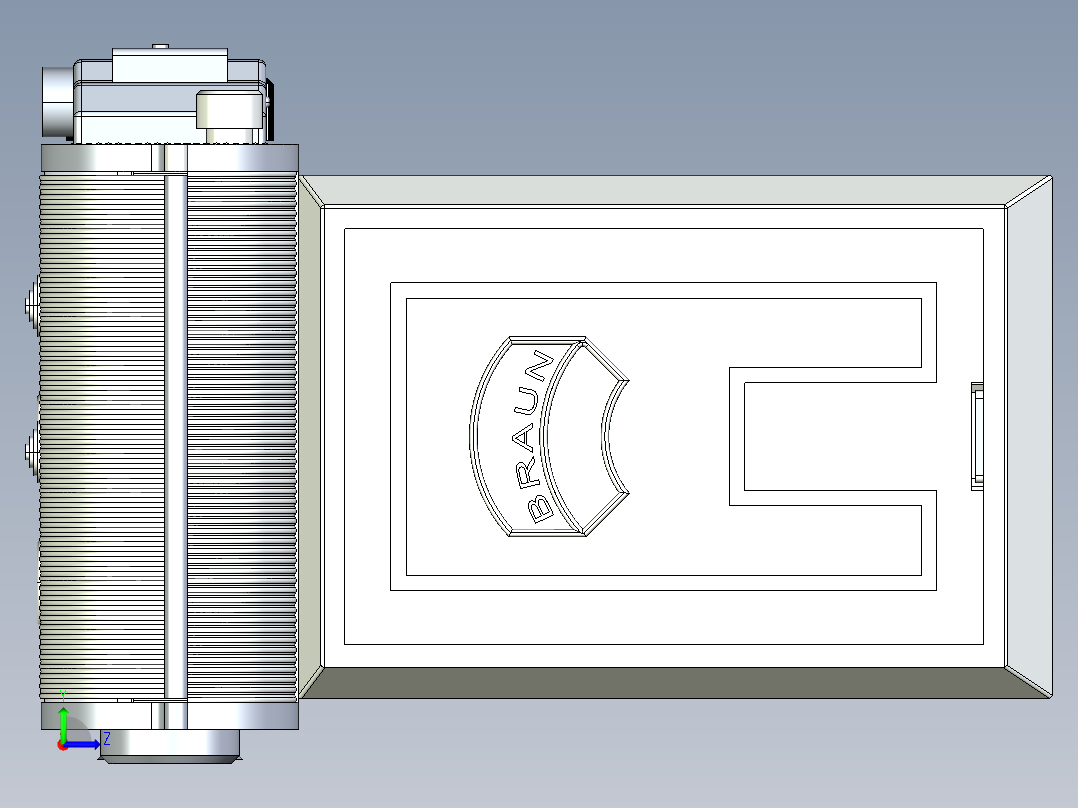 相机、摄像头(41)左视图