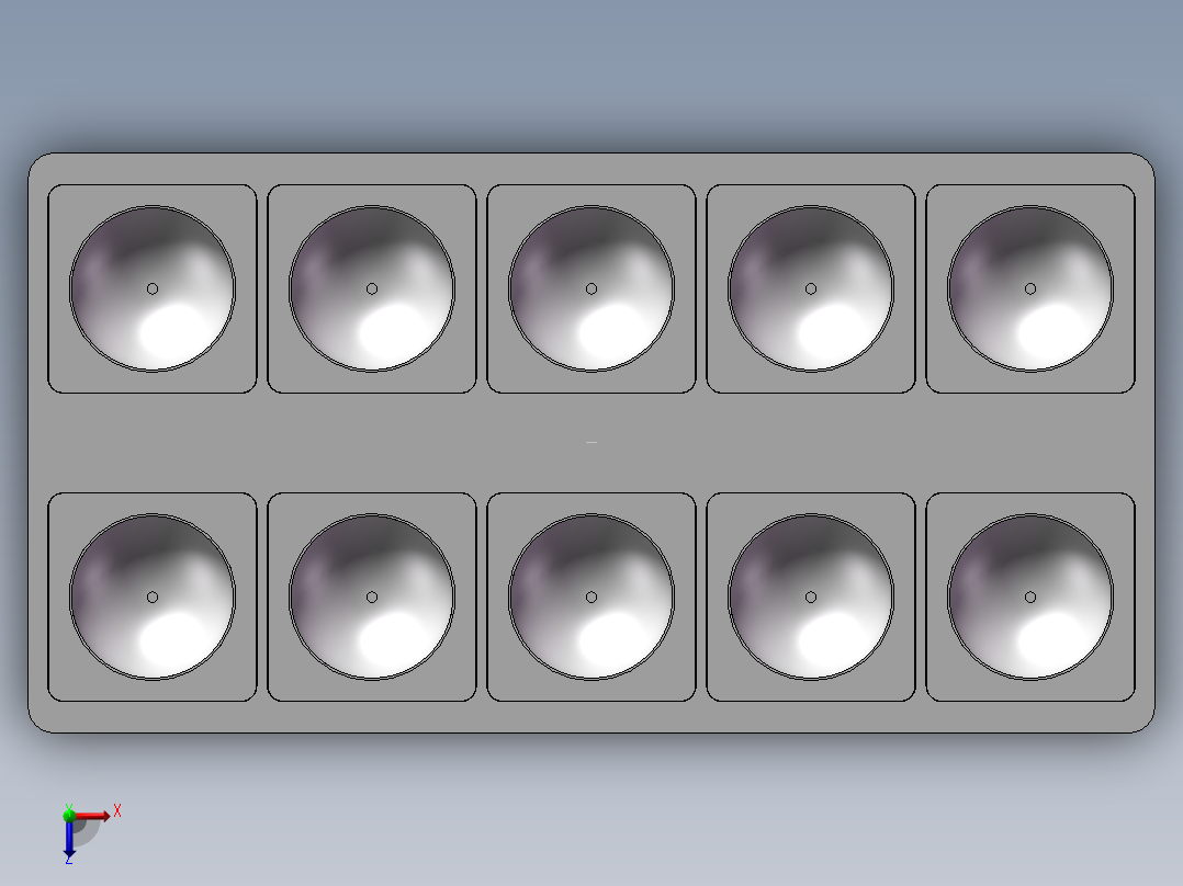 汤源塑料盒俯视图