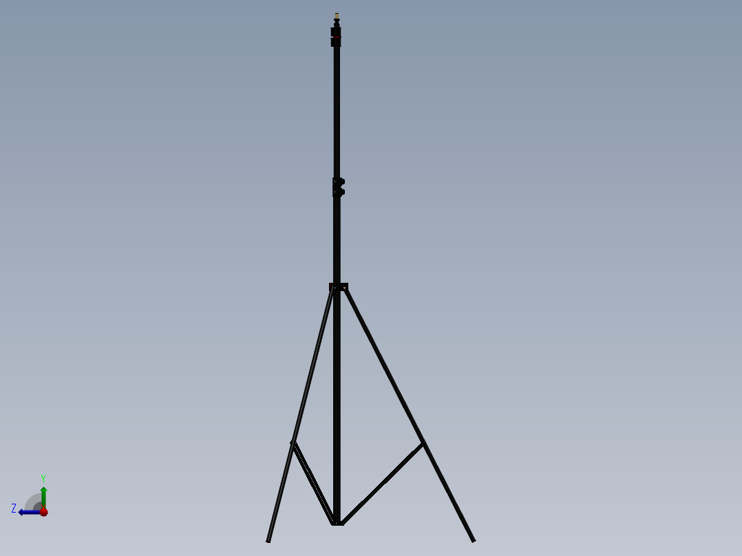 三脚架(13)右视图