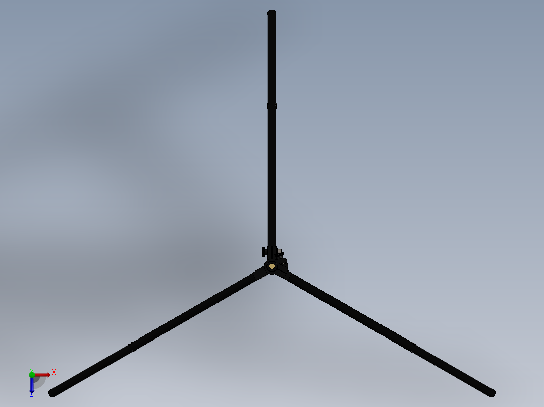 三脚架(13)俯视图