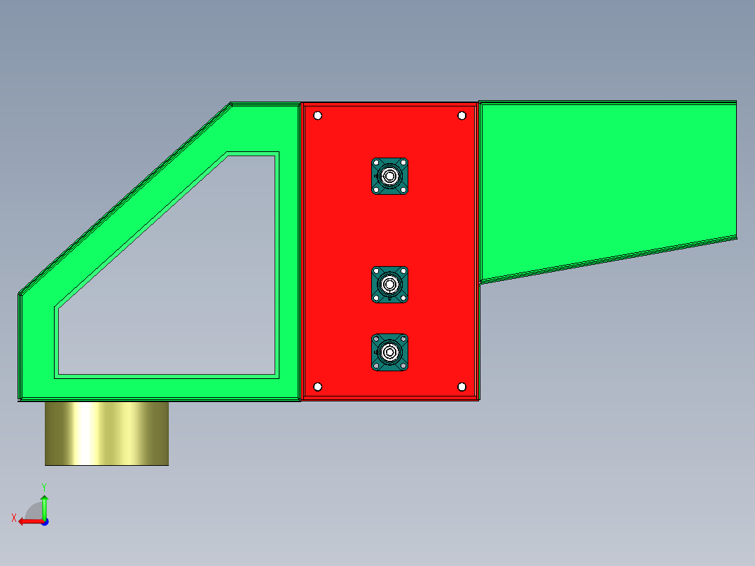 B2004576-木雕后视图