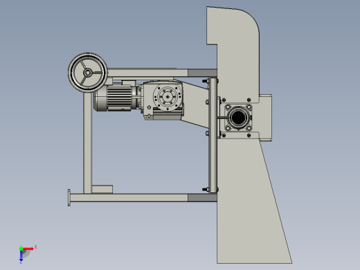 A2004542-木材粉碎机 - 木柴劈木机俯视缩略图