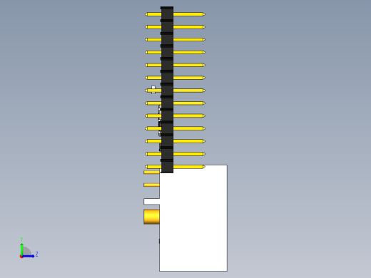 B2005213-无线标签WT32-ETH01的模型左视缩略图