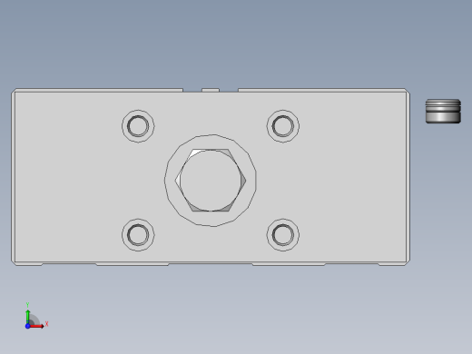 费斯托气缸170854_DFM-32-20-P-A-GF前视缩略图