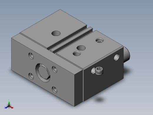 费斯托气缸170854_DFM-32-20-P-A-GF正等轴测缩略图