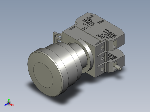 ZB5AS54C锁定式急停按钮头