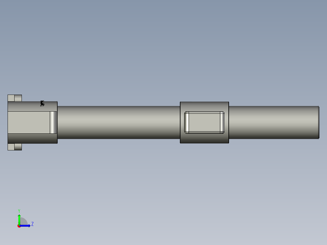 74立式平行四件套左视图