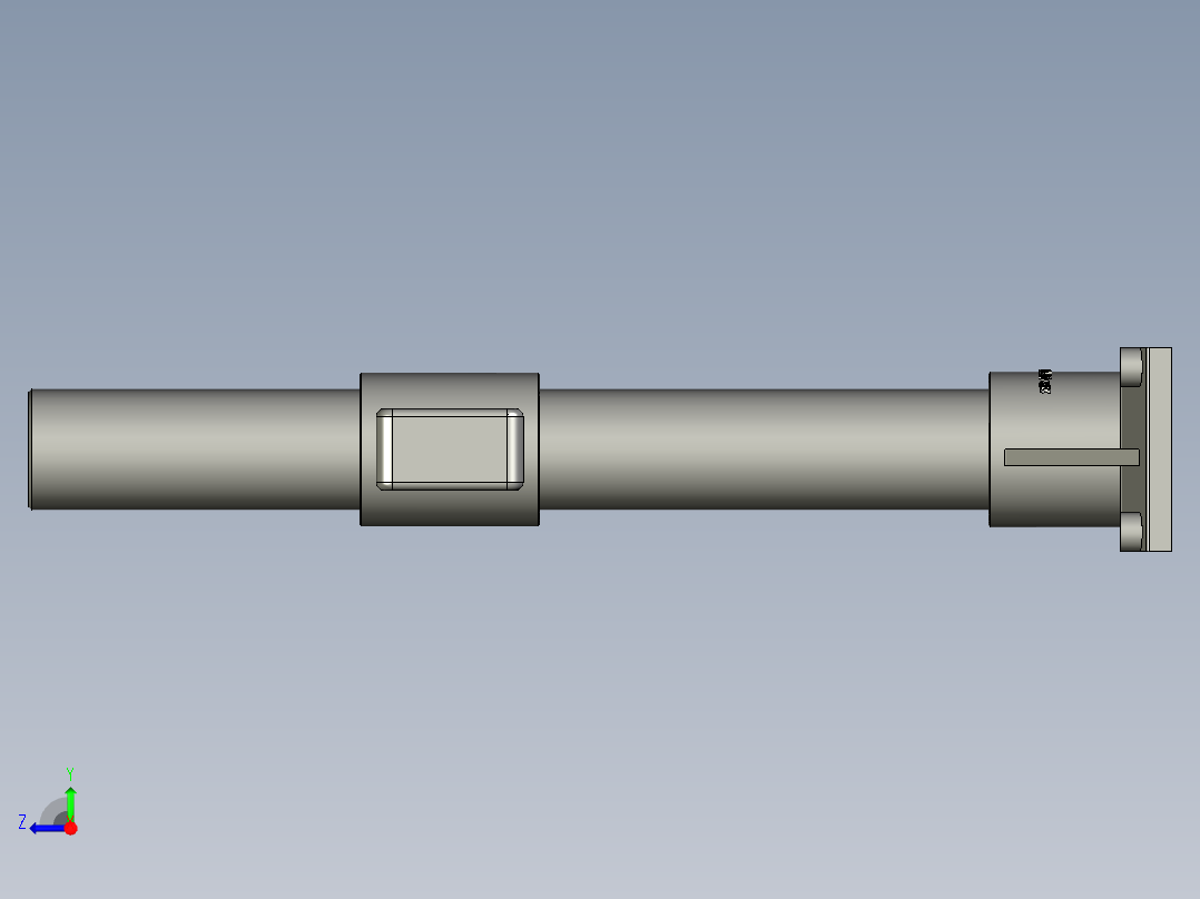 74立式平行四件套右视图