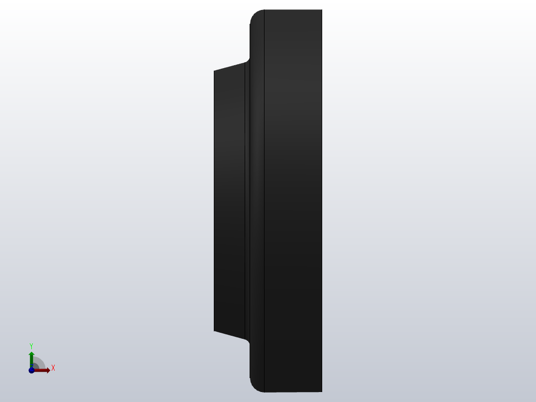 AH型ULTRATHAN金属骨架防尘圈(JIS)[AH020AZ5071]前视图