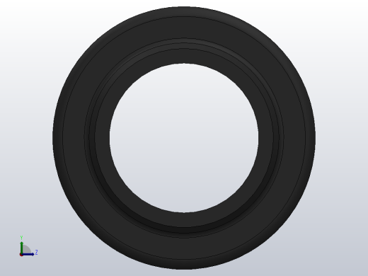 AH型ULTRATHAN金属骨架防尘圈(JIS)[AH020AZ5071]左视缩略图