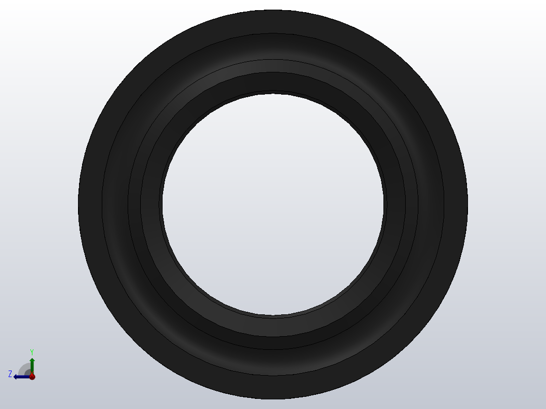 AH型ULTRATHAN金属骨架防尘圈(JIS)[AH020AZ5071]右视图