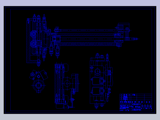 机械手-凸轮轴加工自动线机械手