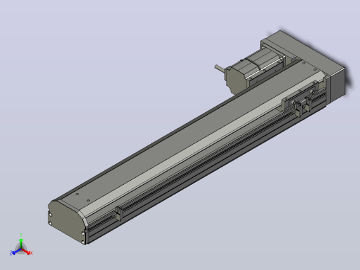 SYS12-BL-450-200W滚珠花健、支撑座、滚珠丝杠、交叉导轨、直线模组.STEP