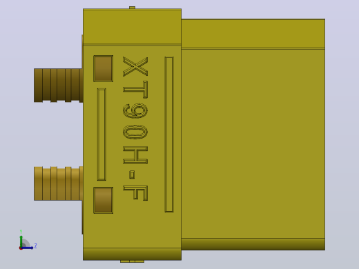 XT90H-F母连接器左视缩略图
