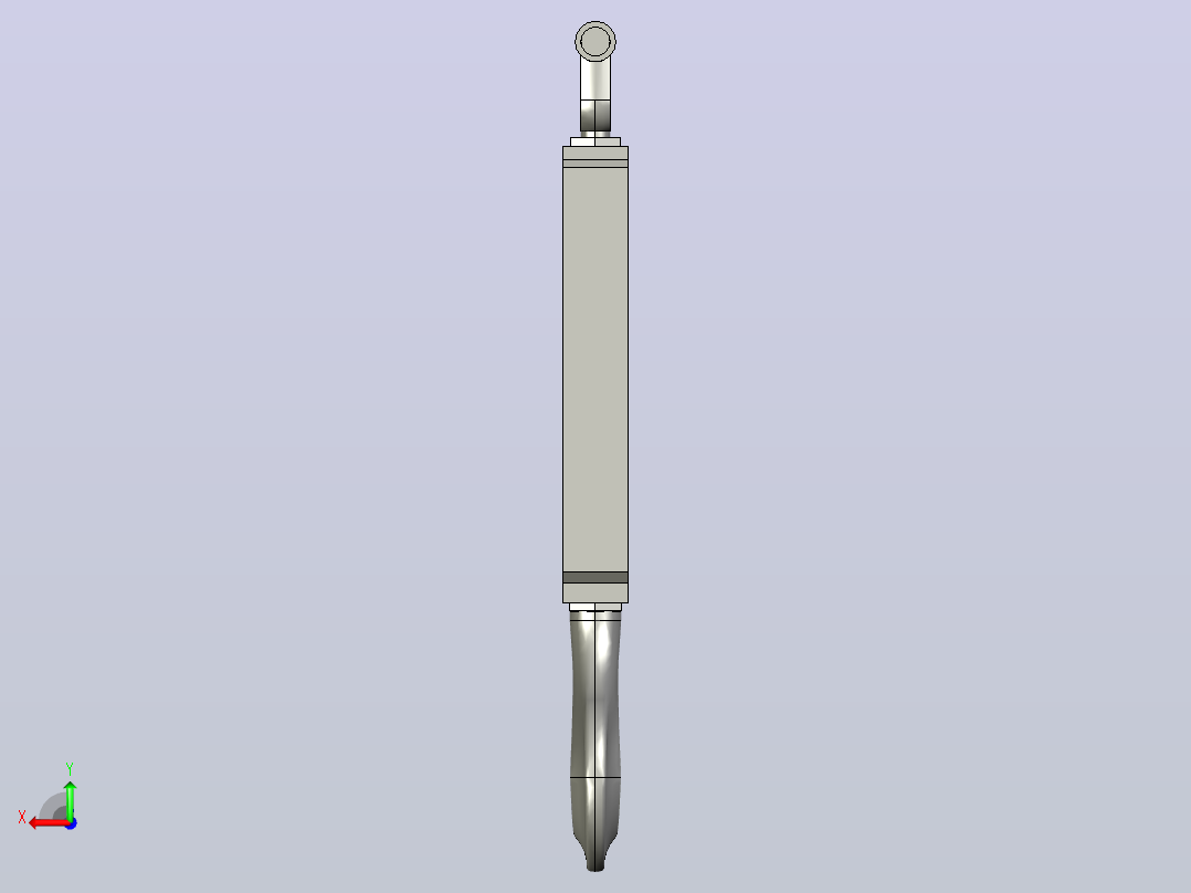 国标GB旋转式索具螺旋扣_CU型M12-315后视图