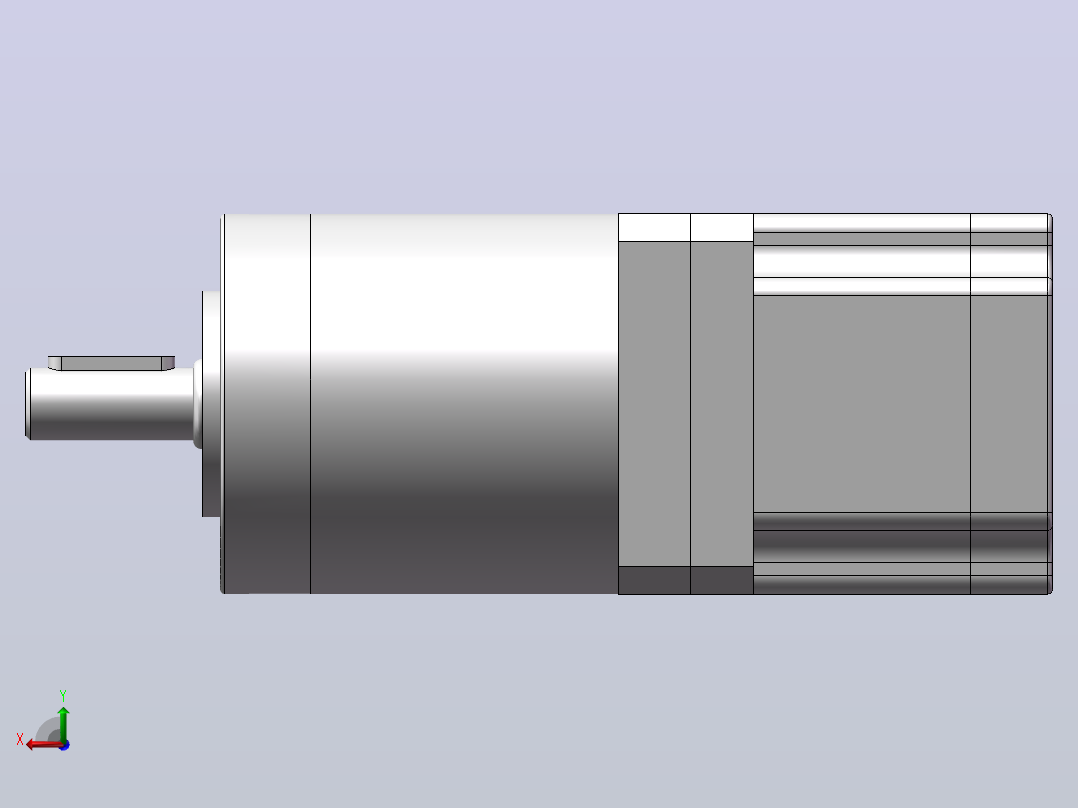 东洋电机TM1707PGA16A-100主视图