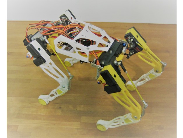 Deerbot机器狗3D打印图纸 STL格式