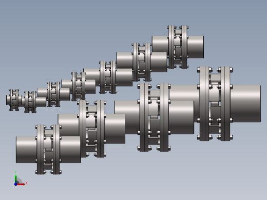 双法兰型联轴器LMS型 11款前视缩略图