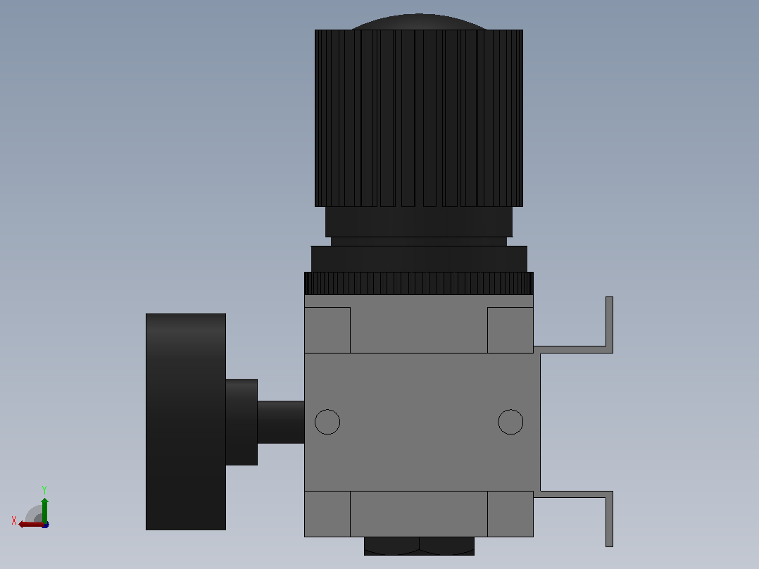 MAFR系列减压阀[MAFR3000-04] (2)后视图