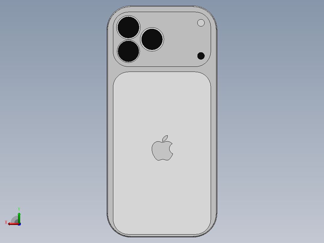 IPhone 17手机壳后视图