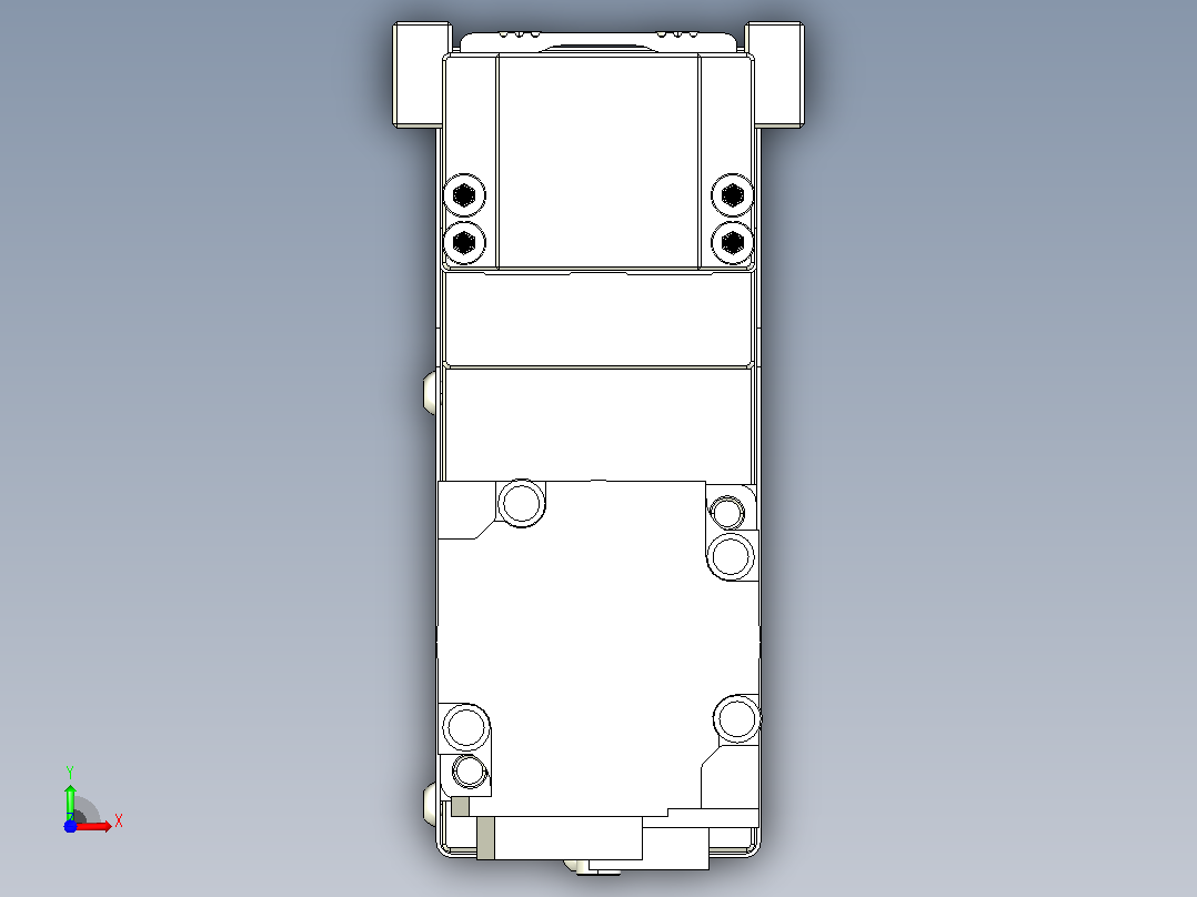 钢基模组TPA-KNR-4002C-200A1-MP-H1前视图
