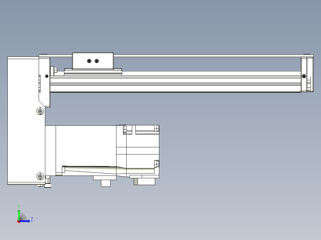 钢基模组TPA-KNR-4002C-200A1-MP-H1左视图