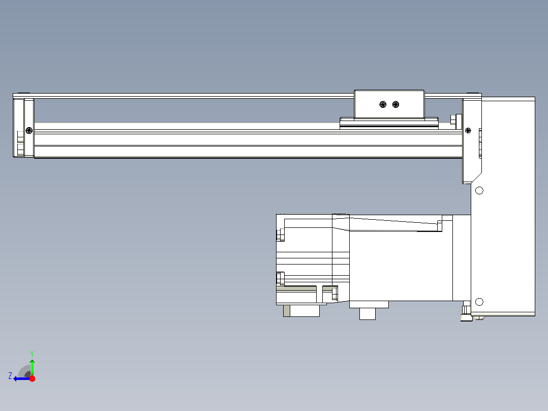 钢基模组TPA-KNR-4002C-200A1-MP-H1右视图