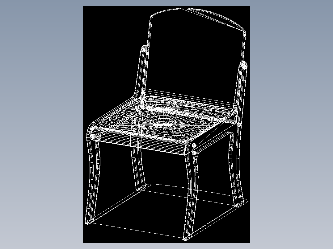 室内家具和灯具等的模型十四-K-C19