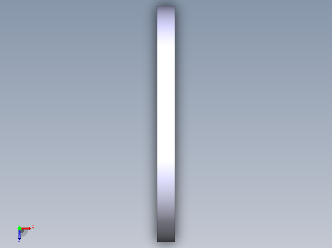 机床的螺旋纹板俯视图