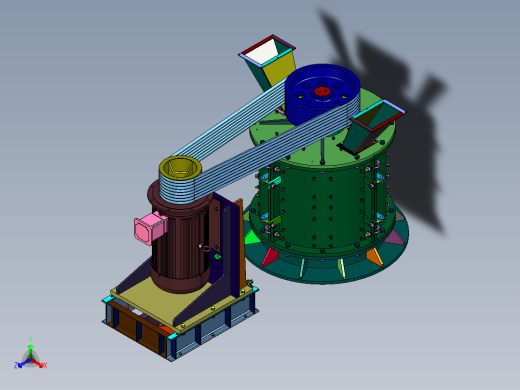 立式制砂复合破碎机