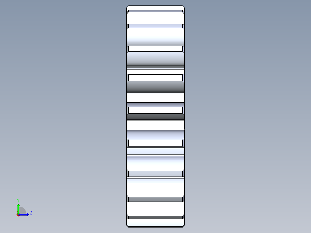 正齿轮压力角20 -48dp-20pa-21t spur gear左视图