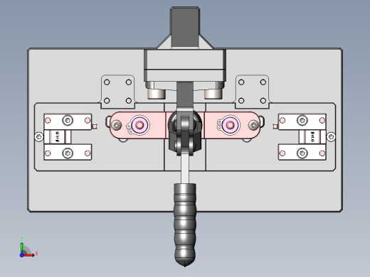 压合后位置度治具