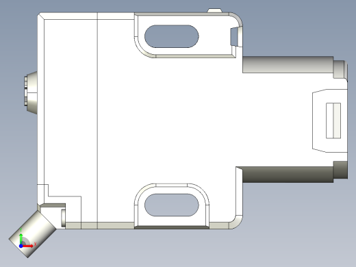 基恩士PZ-G51B_52B-T_kc图纸模型前视缩略图