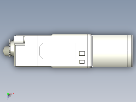 基恩士PZ-G51B_52B-T_kc图纸模型俯视缩略图