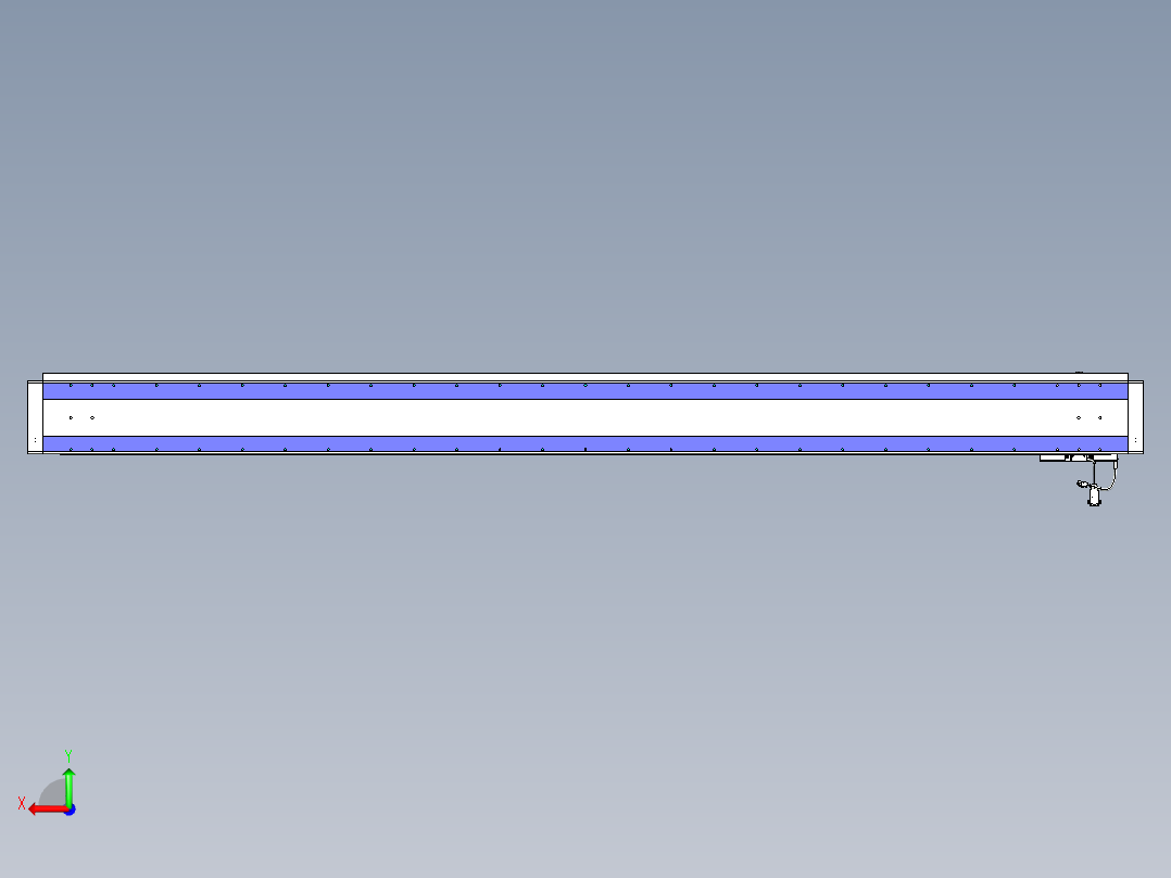 威洛博VL系列3d模型模组VL17E2Y-S2300后视图
