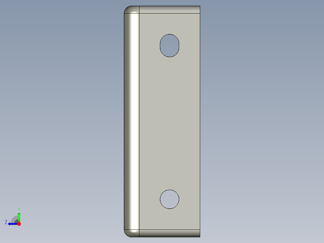 基恩士CA-DC100plate2_kc图纸模型右视图