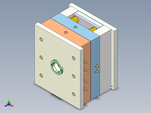 肥皂盒上盖注塑模具设计-一模四腔含UG三维===1290059==250