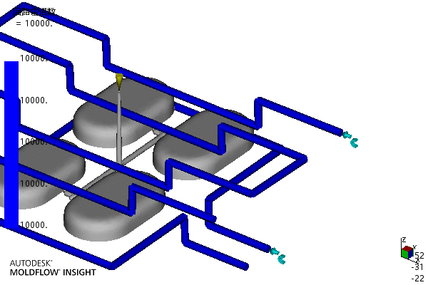 肥皂盒上盖注塑模具设计-一模四腔含UG三维===1290059==250