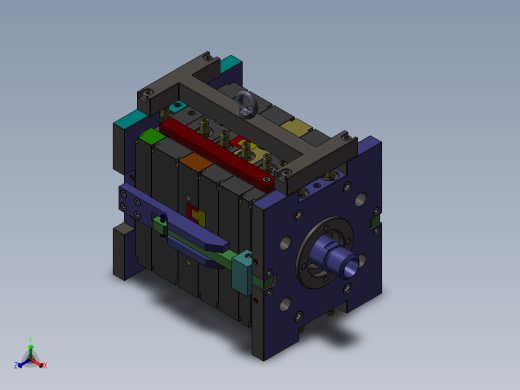 注射模正等轴测缩略图