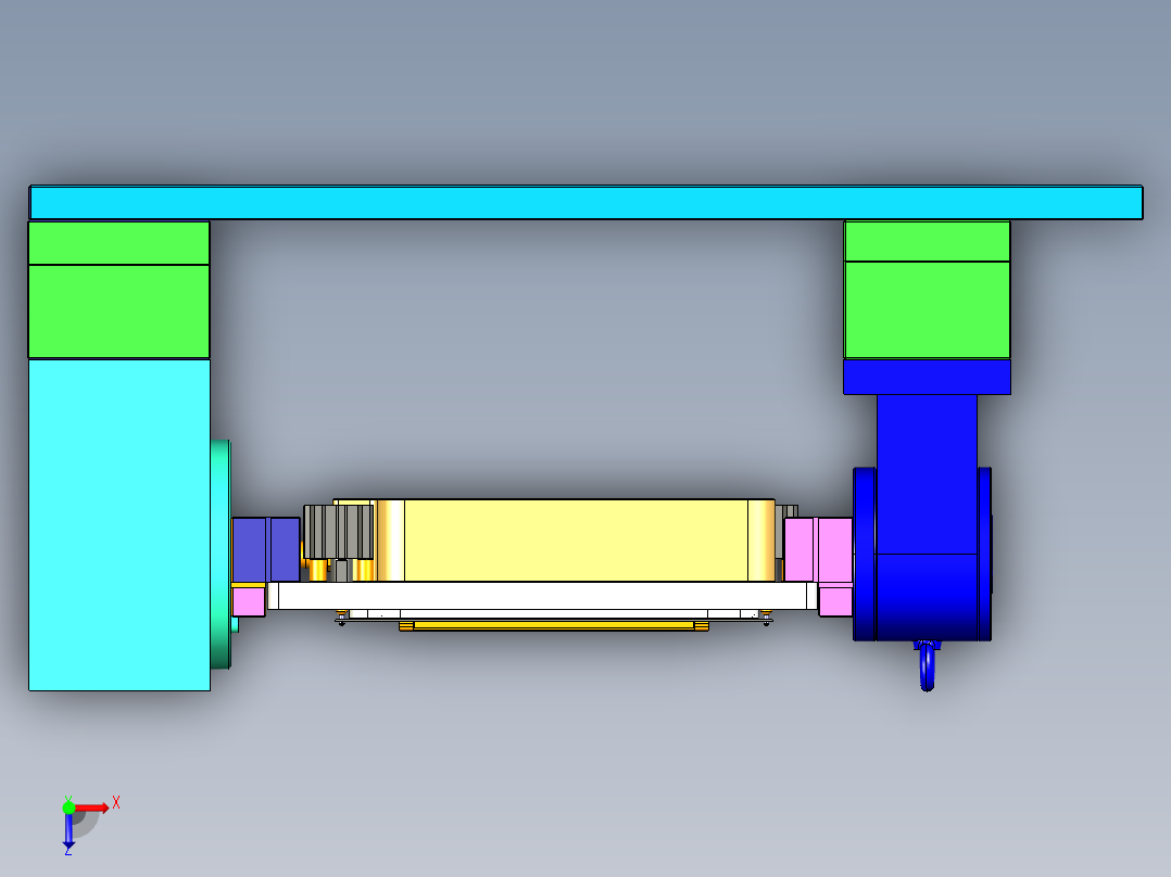 UX390-A-CNC4-0305俯视图