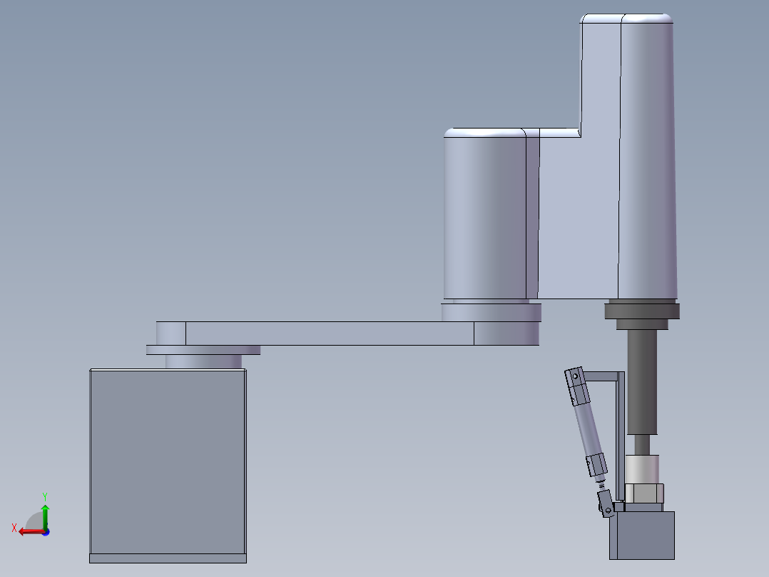 UV烘干炉固化炉后视图
