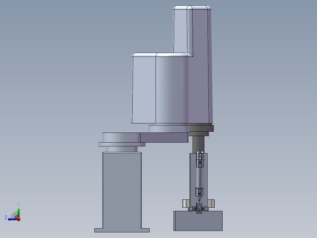 UV烘干炉固化炉右视图