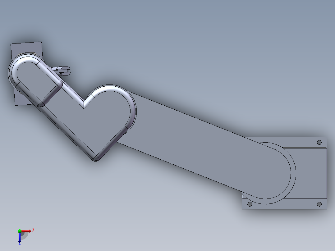 UV烘干炉固化炉俯视图