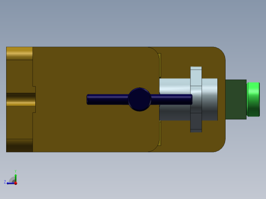 总泵缸体加工工艺及钻φ10.5孔夹具设计【方案3】【含三维】右视缩略图