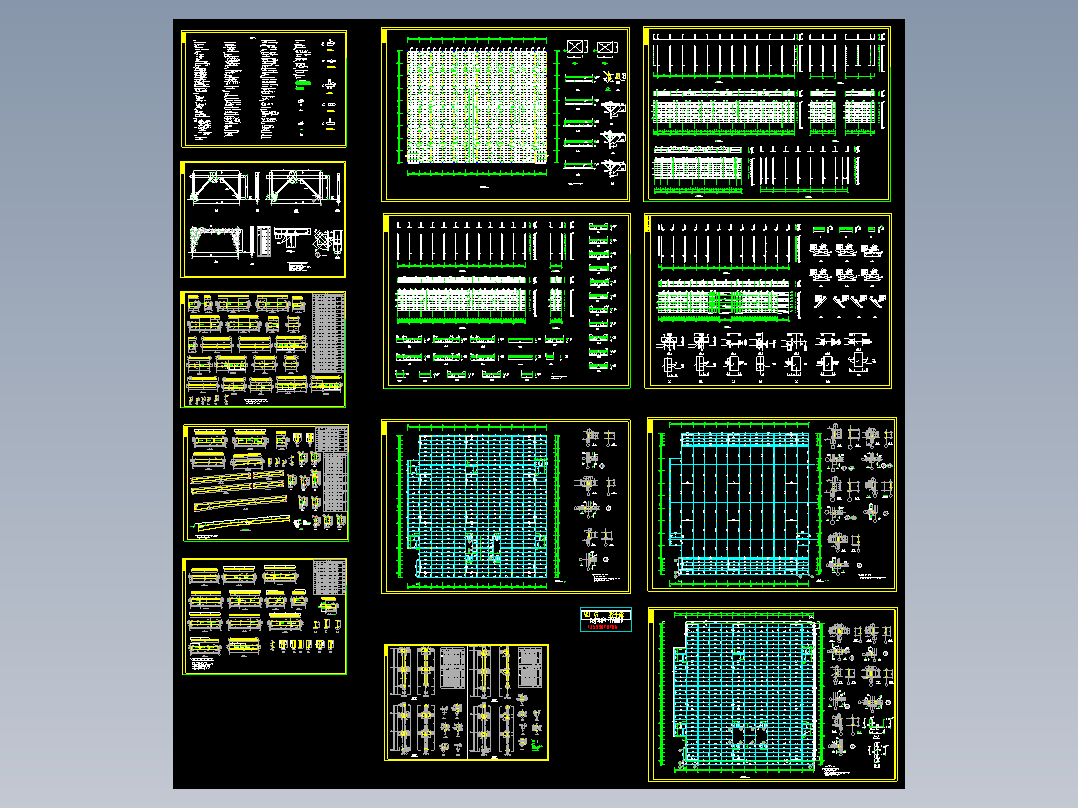 钢框架钢结构家具城
