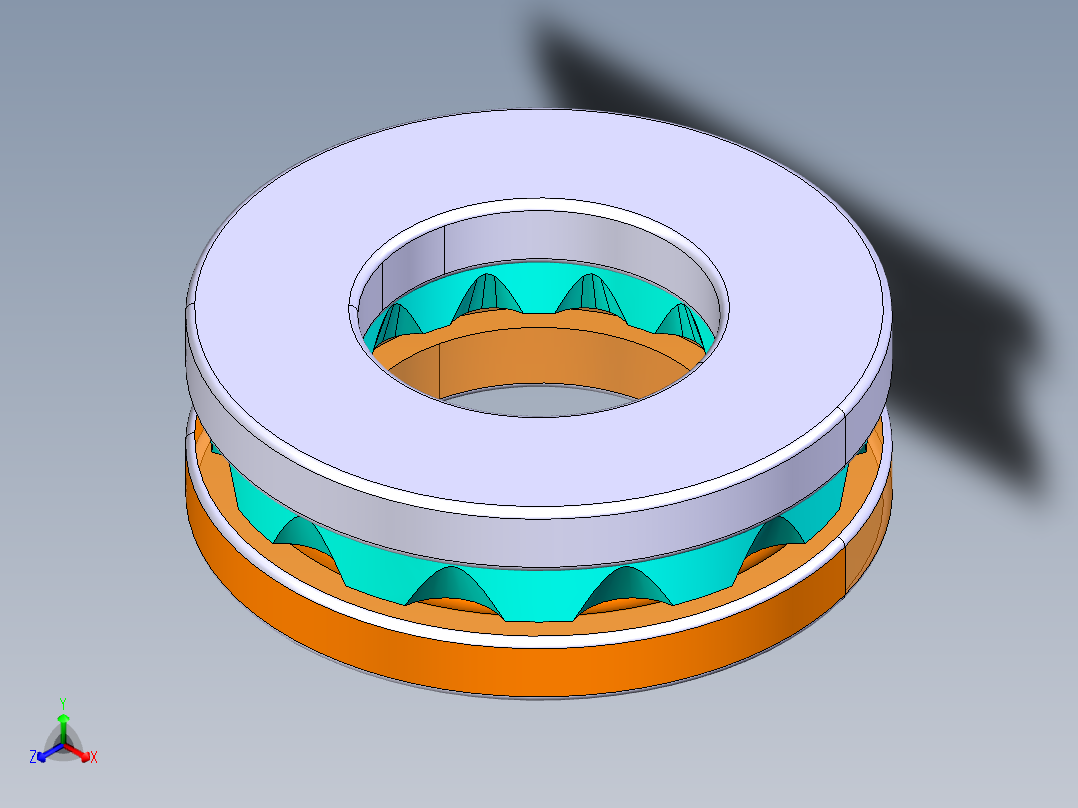 平面推力球轴承51308