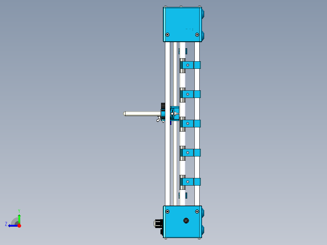 绘制和切割Arduino绘图仪绘图仪右视图