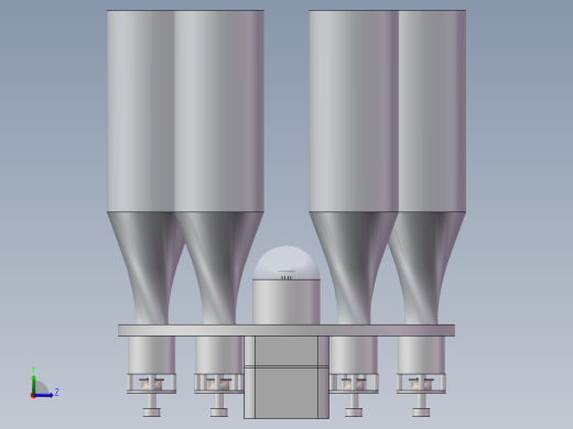 啤酒灌装机左视缩略图