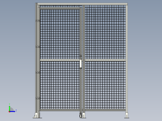 围栏左视缩略图